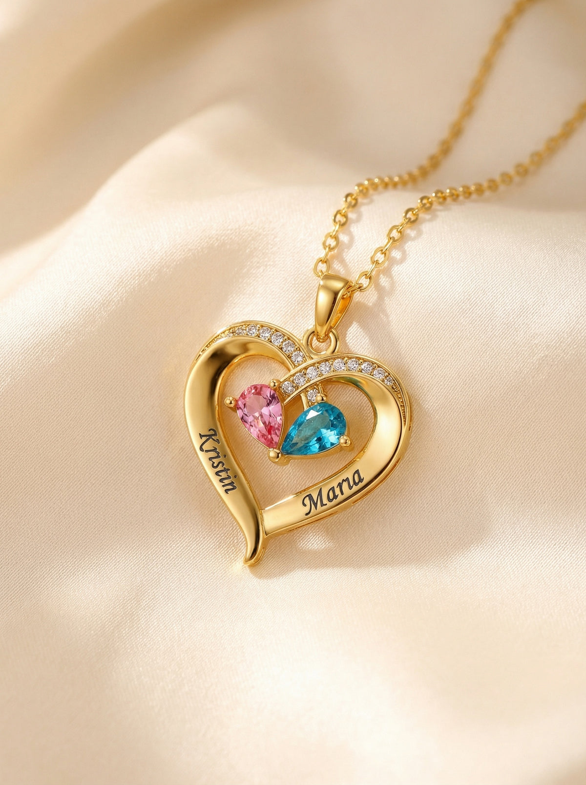 The Everheart™ Personalized Birthstone Necklace