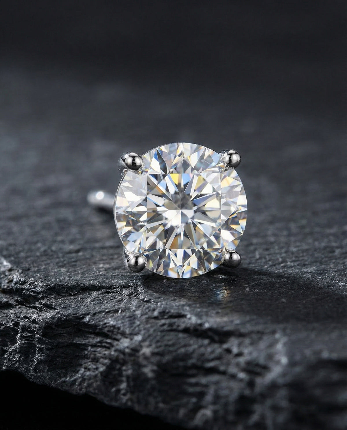 Luminara™ Moissanite Stud Earrings