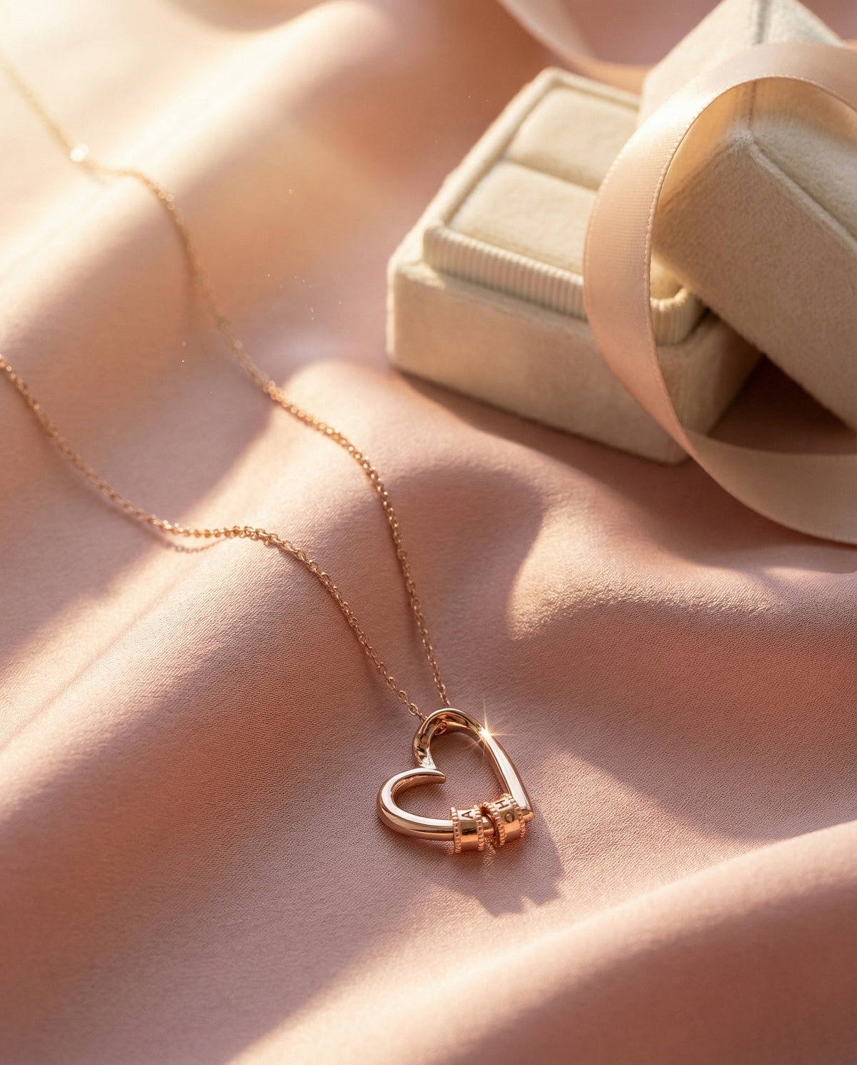 The Everheart™ Custom Name Heart Necklace